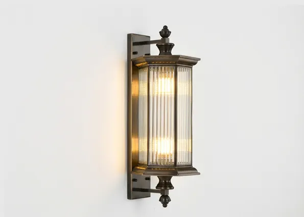 ELM-EB copper wall sconce for porch