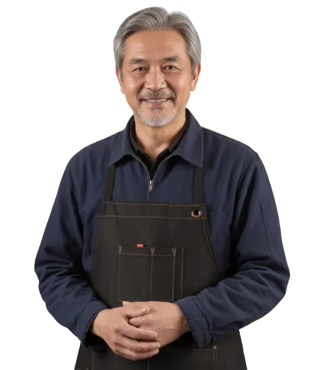 Master metalwright of KPEG brass atelier